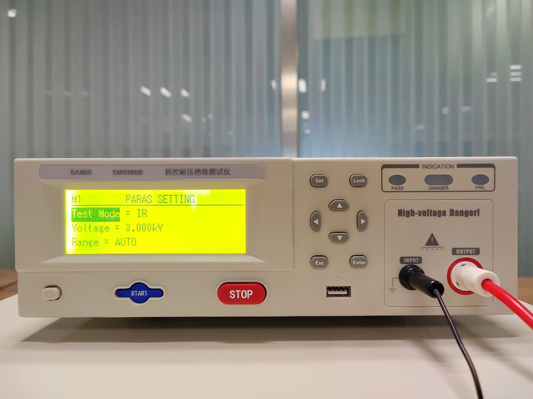 7.5kg พกพา Hipot Tester การกันหนาว Hipot ทนความกระชับเครียด Tester ด้วย Arc การตรวจสอบฟังก์ชัน 1-9 ระดับ