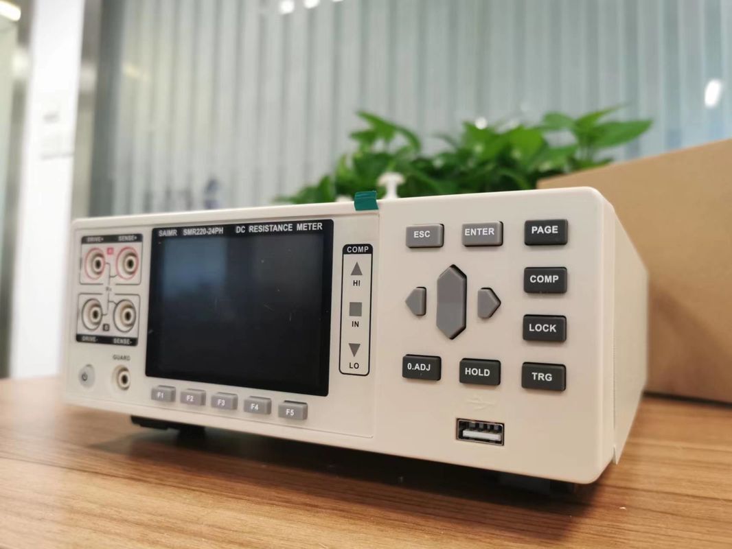 เครื่องทดสอบความดันสูง เครื่องวัดความต้านทาน DC LAN / RS232 / IO Interface