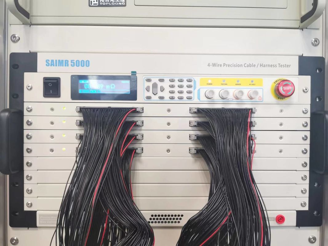 OEM แม่นยําความดันต่ํา สายไฟฟ้า Tester สายไฟฟ้า Harness Tester การเปรียบเทียบการกําหนด