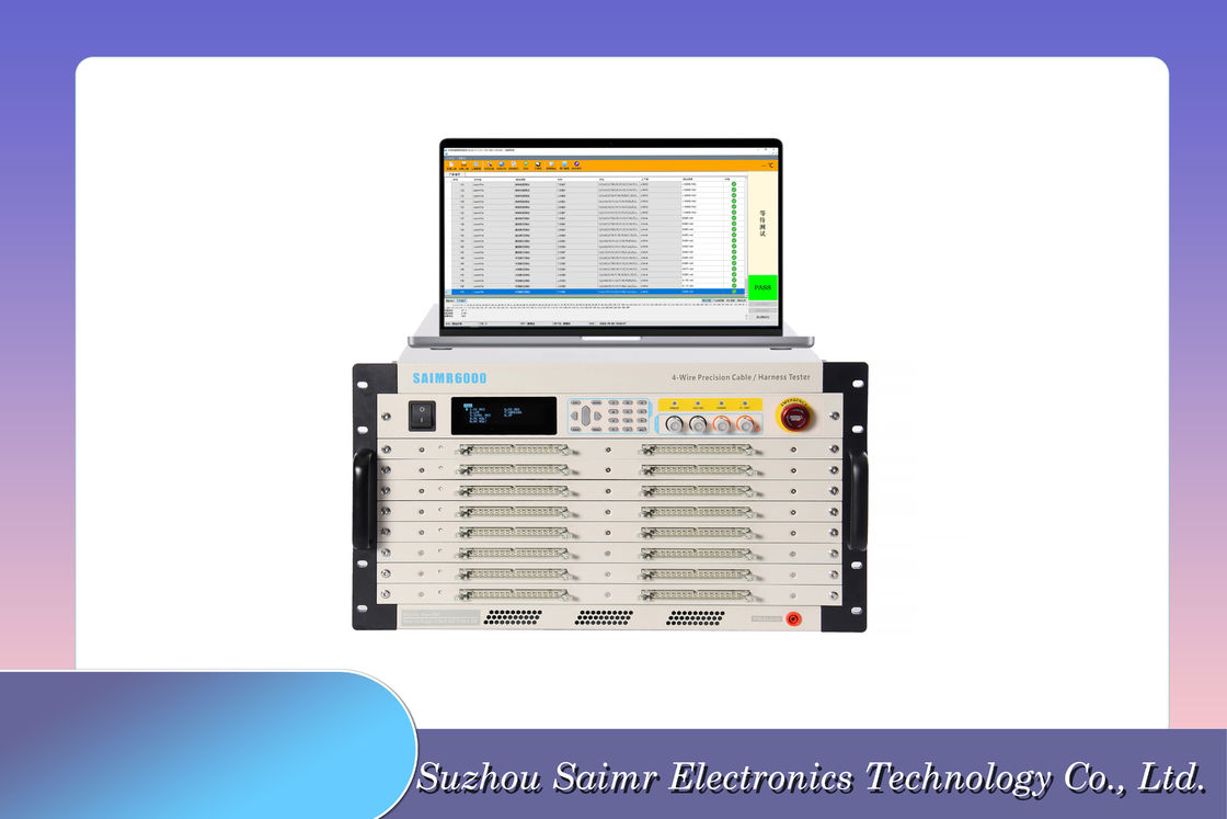 เครื่องทดสอบสายไฟฟ้าแบบวอลเตจ เครื่องทดสอบสายไฟฟ้าที่มีจอ PC สําหรับการทดสอบเร็ว